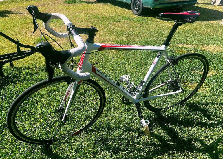 Giant Defy 3 used in LG buycycle UK