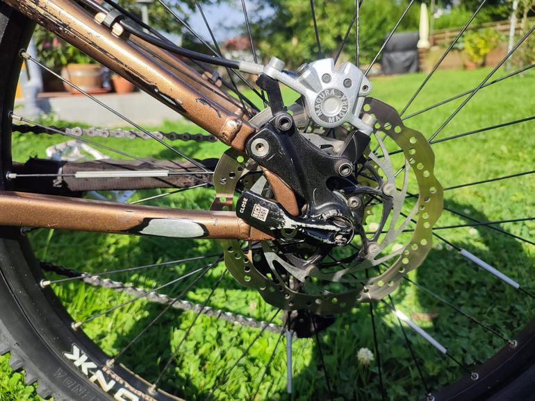 Used GT Sanction Pro 2017 2017 Mountainbike, Light Gray, 27.5 — image 10 of 14