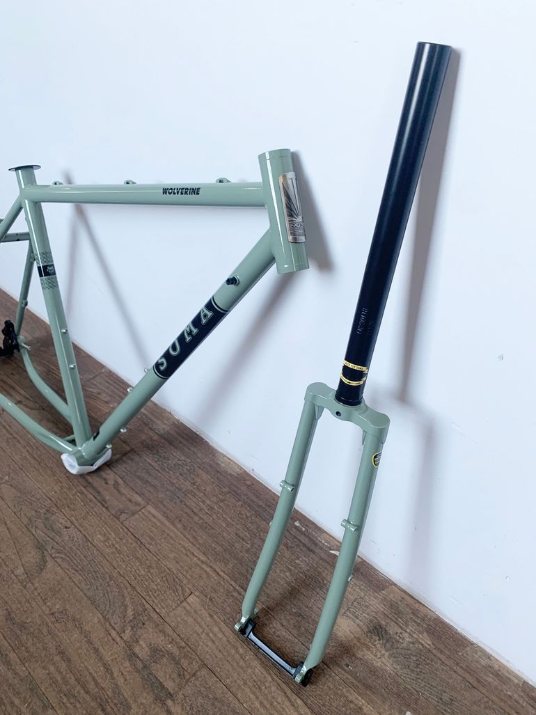 Used Soma Wolverine v4.1 Type B Frameset 2023 Road & Gravel, Light Gray — image 2 of 3