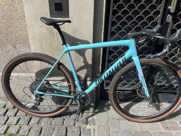 Used Specialized Crux Comp 2023 2023 Road & Gravel, Blau — image 1 of 5