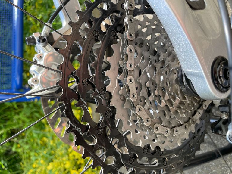 Used Pivot FIREBIRD Pro XT/XTR 2023 2023 Mountainbike, Light Gray, 29 — image 28 of 64