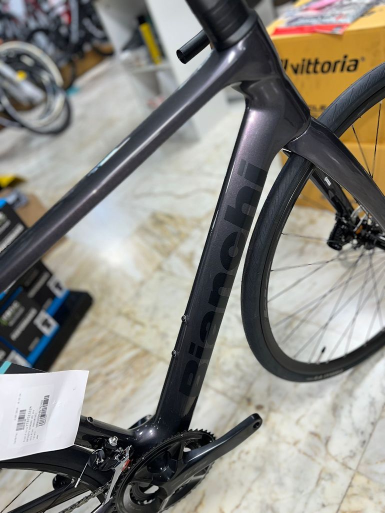 Used Bianchi Infinito 105 2024 Road & Gravel, Purple — image 3 of 9