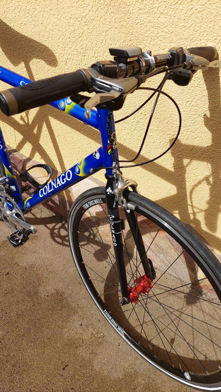 Used Colnago Chic Plus 2000 Road & Gravel, Blue — image 9 of 13