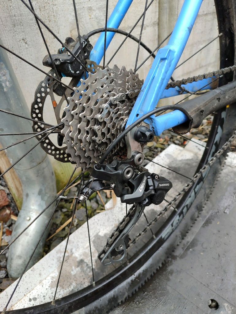 Used Canyon al 6.0 2018 Mountainbike, Blue — image 3 of 6