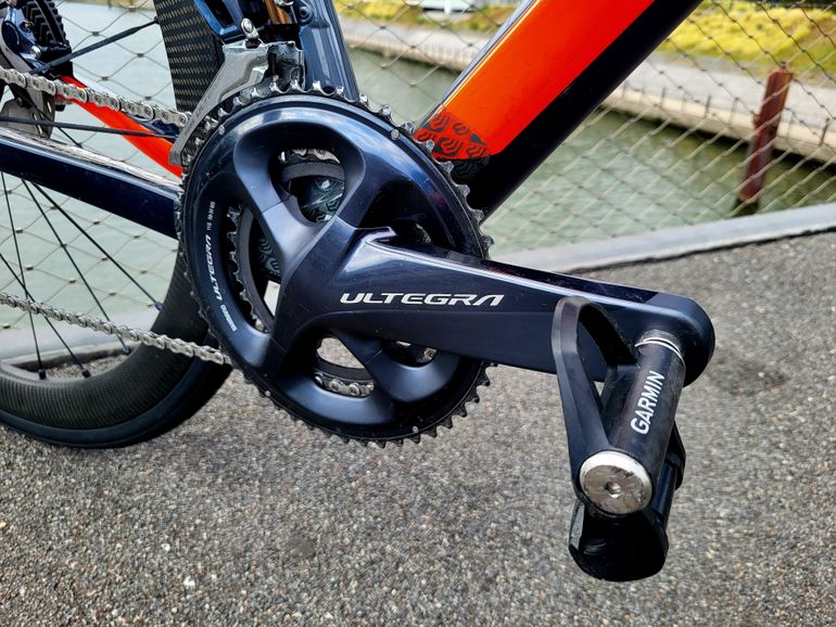 Used Basso Astra Dics m. Mavic Cosmic SLR 45 & Powermeter 2019 Road & Gravel, Red — image 3 of 13
