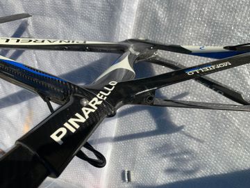 Used Pinarello Montello Frameset Frameset 2008 Road & Gravel, Black — image 6 of 9