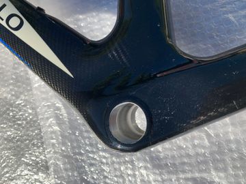 Used Pinarello Montello Frameset Frameset 2008 Road & Gravel, Black — image 8 of 9