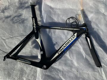 Used Pinarello Montello Frameset Frameset 2008 Road & Gravel, Black — image 1 of 9