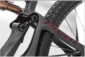 Used Pivot Mach 4 Carbon Frame Frameset 2016 Mountainbike, Black — image 6 of 6