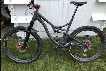 Used Pivot Mach 4 Carbon Frame Frameset 2016 Mountainbike, Black — image 2 of 6