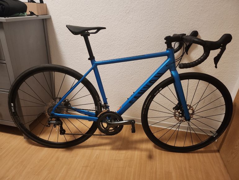 Used Canyon Endurace 6 Disc 2022 Road & Gravel, Blue — image 1 of 6