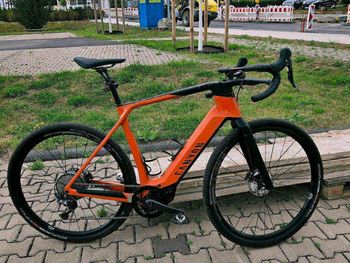 Used Canyon Grail:ON CF 7 2021 2021 Road & Gravel, Orange — image 2 of 3
