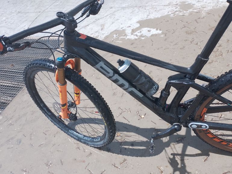 BMC Fourstroke SRAM XX1 Eagle 2020 Mountainbike usato, Nero — immagine 2 di 3