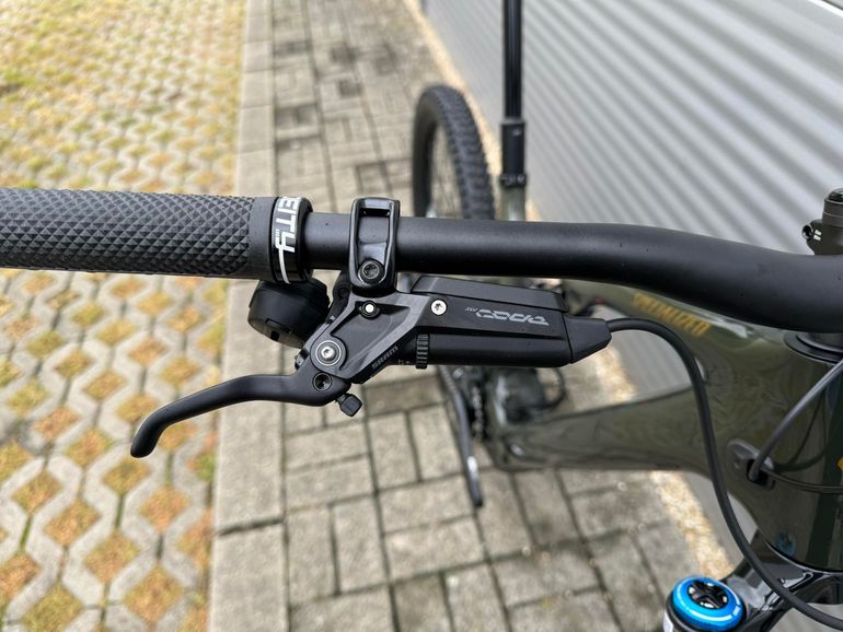 Specialized Turbo Levo SL Expert Carbon 2024 Mountainbike usato, Verde — immagine 4 di 11