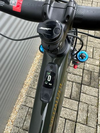 Specialized Turbo Levo SL Expert Carbon 2024 Mountainbike usato, Verde — immagine 6 di 11