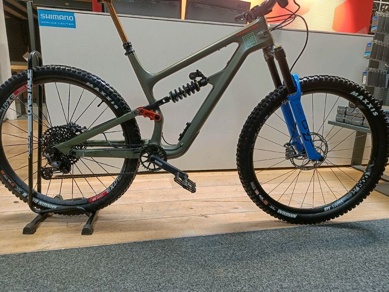 Used Cannondale Habit Carbon 2 2022 2022 Mountainbike, Verde — image 3 of 3