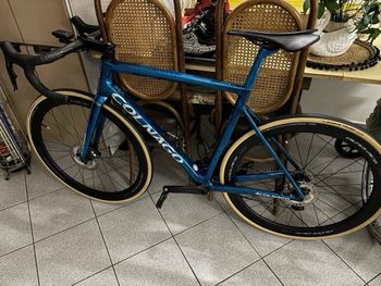 Used Colnago V3-RS Frameset 2021 2021 Road & Gravel, Blue — image 1 of 4