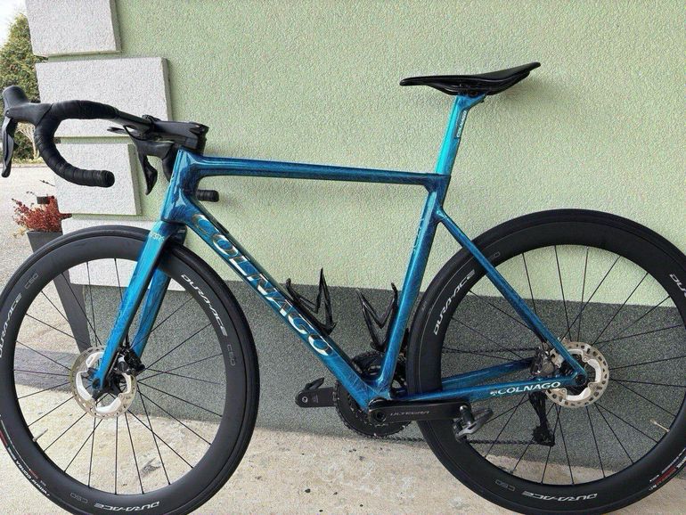 Used Colnago V3-RS Frameset 2021 2021 Road & Gravel, Blue — image 3 of 4
