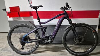 Haibike AllTrail 9 29 2022 2022 Mountainbike usato, Viola — immagine 3 di 9