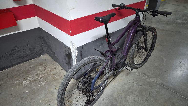 Haibike AllTrail 9 29 2022 2022 Mountainbike usato, Viola — immagine 6 di 9