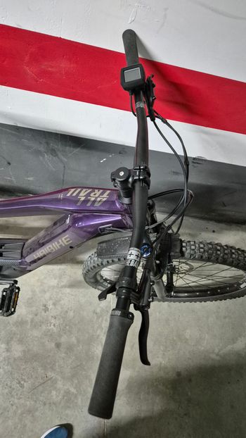 Haibike AllTrail 9 29 2022 2022 Mountainbike usato, Viola — immagine 7 di 9