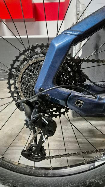 Haibike AllTrail 9 29 2022 2022 Mountainbike usato, Viola — immagine 5 di 9