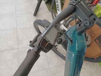 Used Haibike TREKKING 4 LOW ocean/black 2024 2024 Mountainbike, Green — image 7 of 9