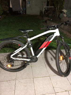 ROCKRIDER - Hardtail Electric Mountain Bike - 27.5" E-ST 100 2023, 2023