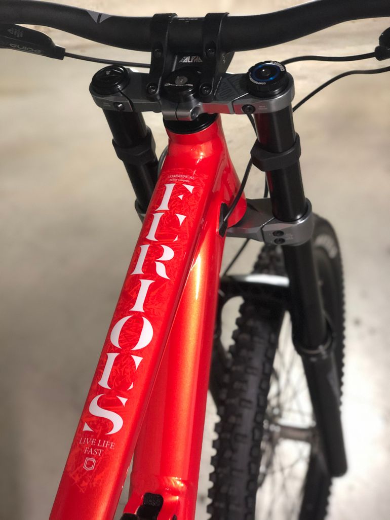 Used Commencal FURIOUS RIDE 2020 Mountainbike, Red — image 4 of 6