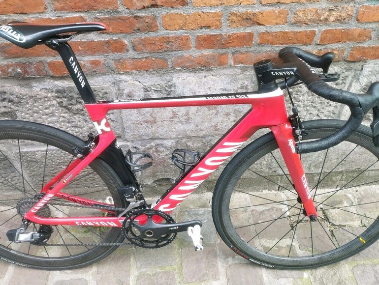 Canyon Aeroad CF SLX 2018 Road & Gravel de segunda mano, Rojo — imagen 10 de 18