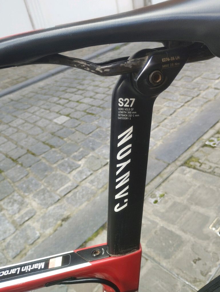 Canyon Aeroad CF SLX 2018 Road & Gravel de segunda mano, Rojo — imagen 9 de 18