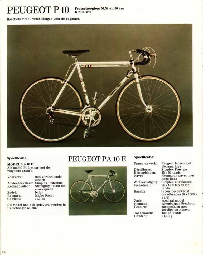 Brugt Peugeot PX 10 1974 Road & Gravel — billede 6 af 12