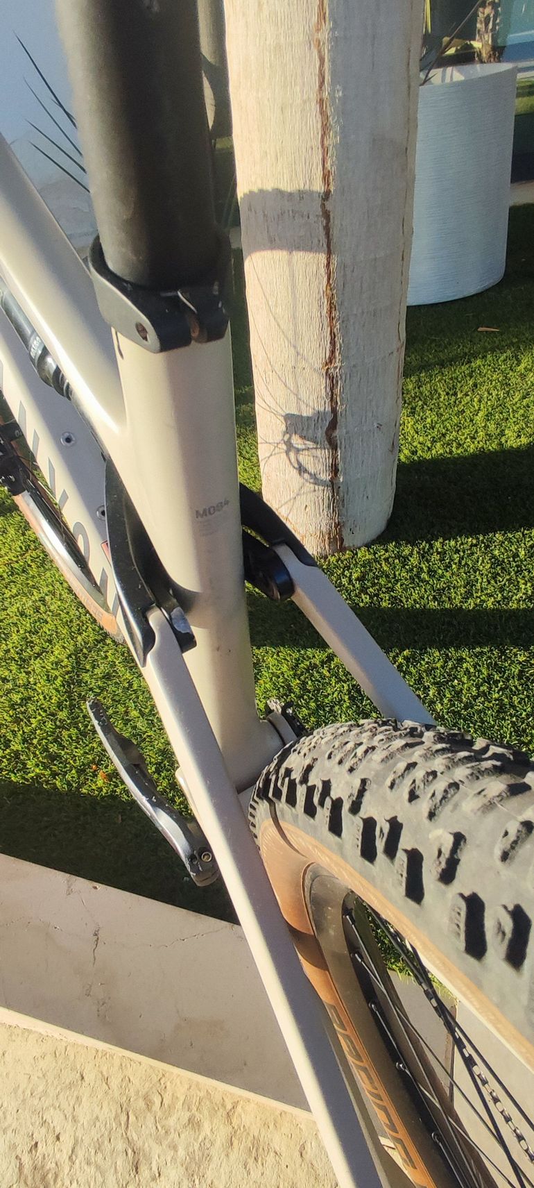 Used Canyon Lux Trail CF 6 2022 2022 Mountainbike, Light Gray, 29 — image 10 of 10