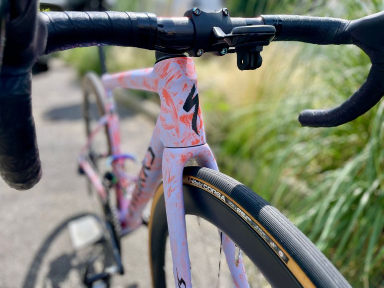 Used Specialized S-Works Tarmac SL8 2024 Road & Gravel, Blue — image 4 of 11