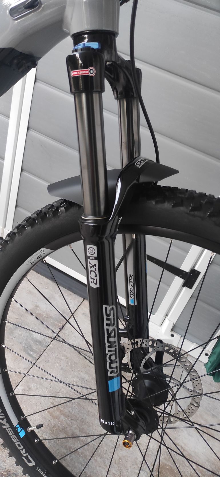 Used R RAYMON FullRay 130E 5.0 2022 2022 Mountainbike, Light Gray, 29 — image 4 of 6