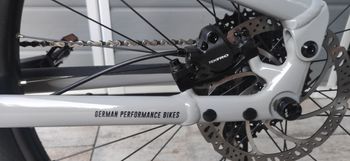 Used R RAYMON FullRay 130E 5.0 2022 2022 Mountainbike, Light Gray, 29 — image 5 of 6