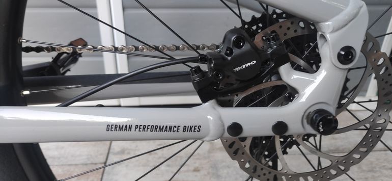 Used R RAYMON FullRay 130E 5.0 2022 2022 Mountainbike, Light Gray, 29 — image 5 of 6