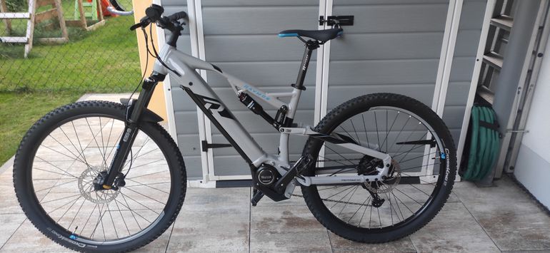 Used R RAYMON FullRay 130E 5.0 2022 2022 Mountainbike, Light Gray, 29 — image 2 of 6
