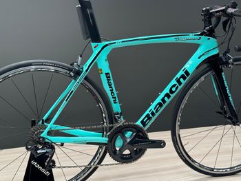 Gebrauchtes Bianchi Oltre XR3 - Ultegra 2017 Road & Gravel, Blau — Bild 3 von 8