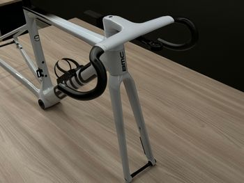 BMC Teammachine SLR 01 Frameset 2023 Road & Gravel usato, Bianco — immagine 5 di 5