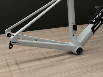 BMC Teammachine SLR 01 Frameset 2023 Road & Gravel usato, Bianco — immagine 4 di 5