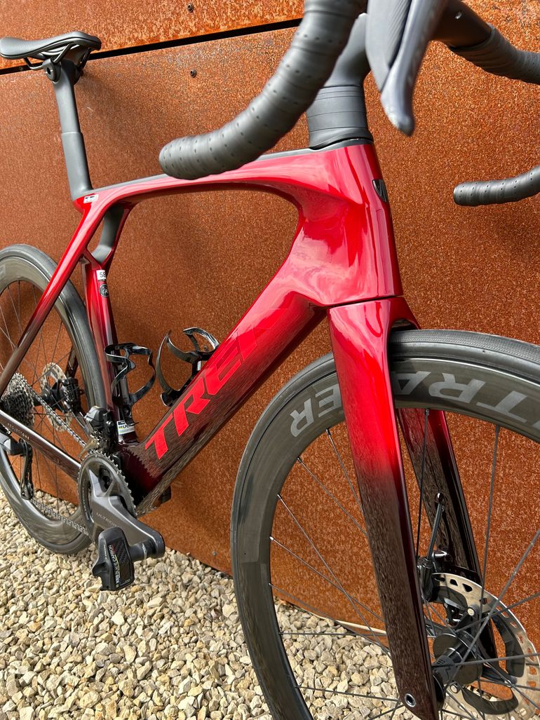 Used Trek Madone SLR 7 Gen 7 2023 2023 Road & Gravel, Red — image 6 of 14