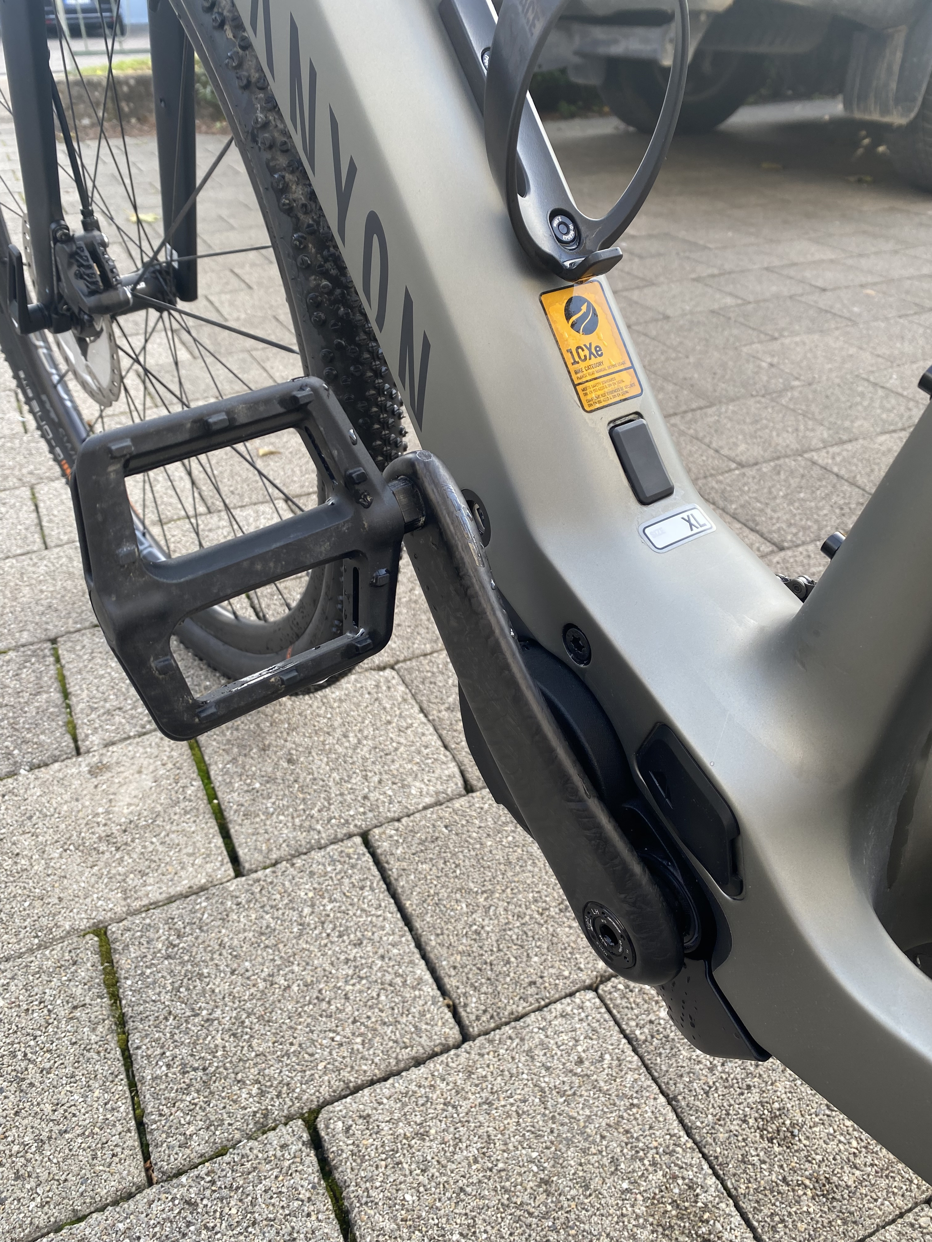 Canyon grail outlet rear rack