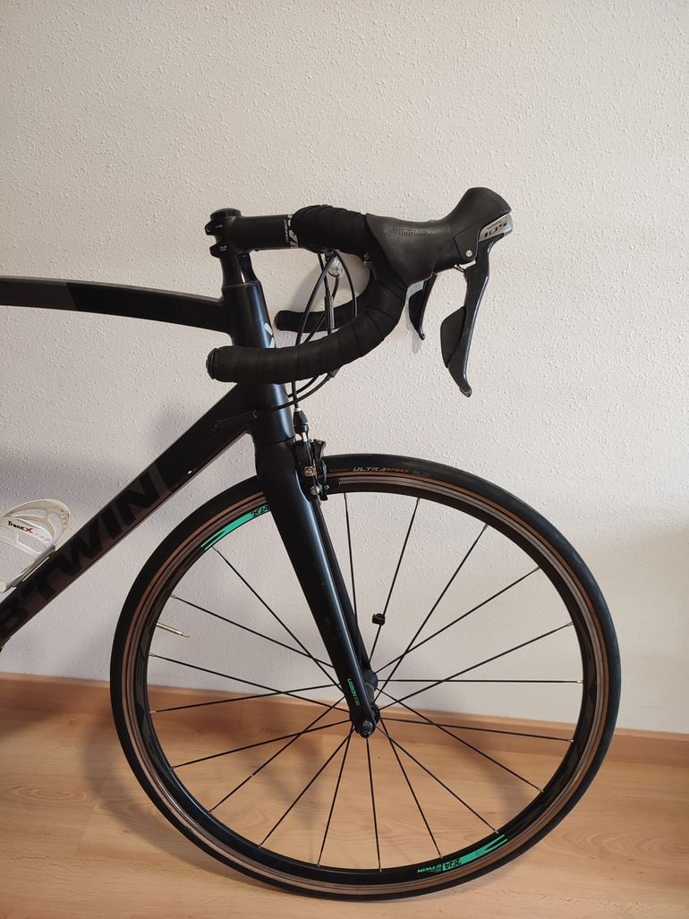 Used B’TWIN Ultra AF 2017 Road & Gravel, Light Gray — image 7 of 8