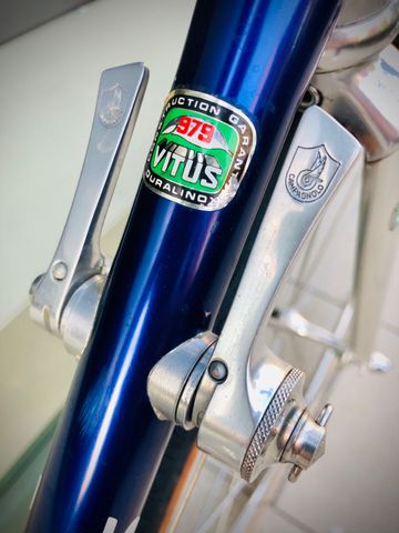 Used Vitus Aluminium 1980 Road & Gravel, Blue — image 8 of 9