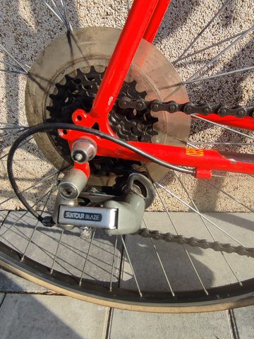 Brugt MTB Cycletech Cycletech; Farbe Neon Rot 1995 Road & Gravel — billede 2 af 12