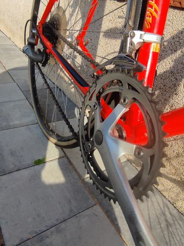 Brugt MTB Cycletech Cycletech; Farbe Neon Rot 1995 Road & Gravel — billede 4 af 12