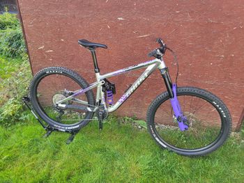 Used Ghost RIOT EN Full Party 2021 Mountainbike, Light Gray — image 3 of 7