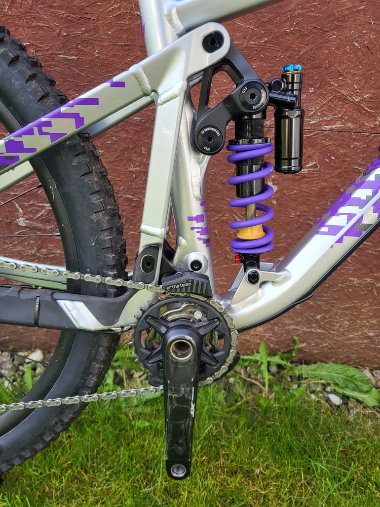 Used Ghost RIOT EN Full Party 2021 Mountainbike, Light Gray — image 4 of 7