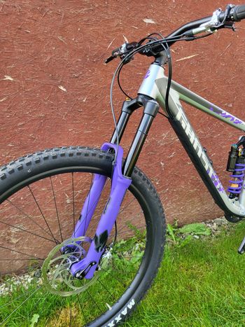 Used Ghost RIOT EN Full Party 2021 Mountainbike, Light Gray — image 7 of 7